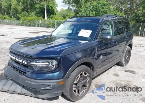 2022 Ford Bronco Sport Outer Banks из США, поврежденный, VIN 3FMCR9C63NRD95463